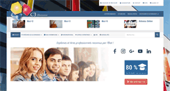 Desktop Screenshot of c3alternance.com